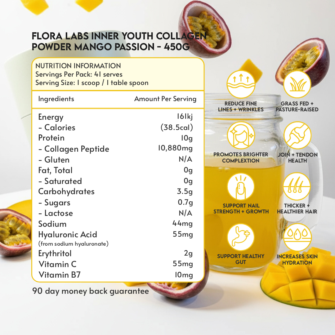 Inner Youth Collagen Powder Mango Passion - 450g