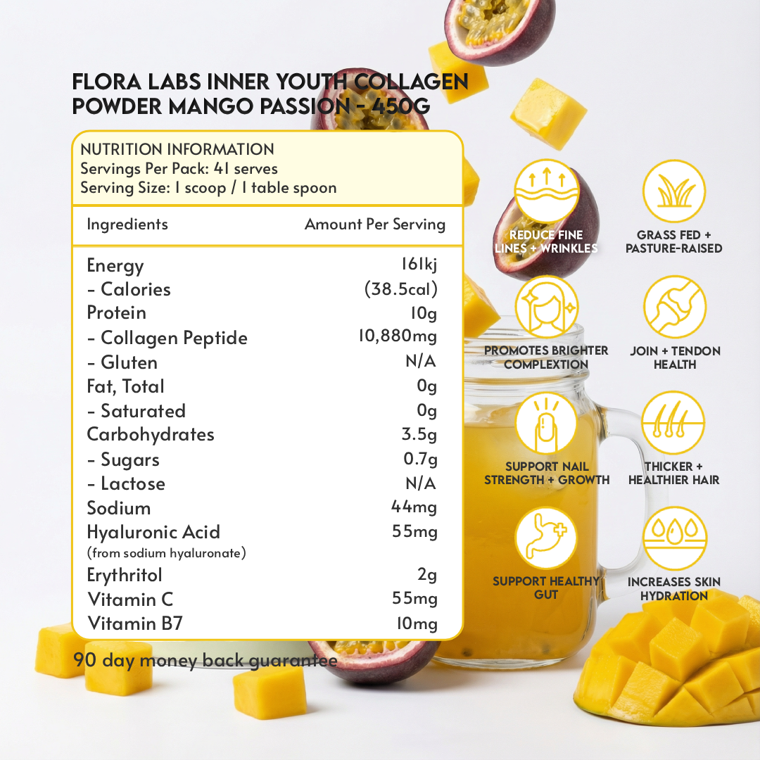 Inner Youth Collagen Powder Mango Passion - 450g